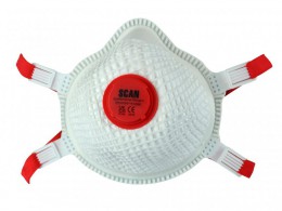 Scan Moulded Valved Masks FFP3 with Mesh (Pack of 2) £10.19